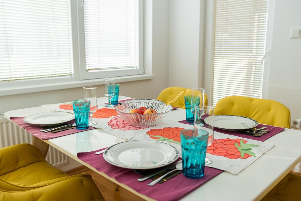 Skopje Eluxory Apartments Екстериор снимка