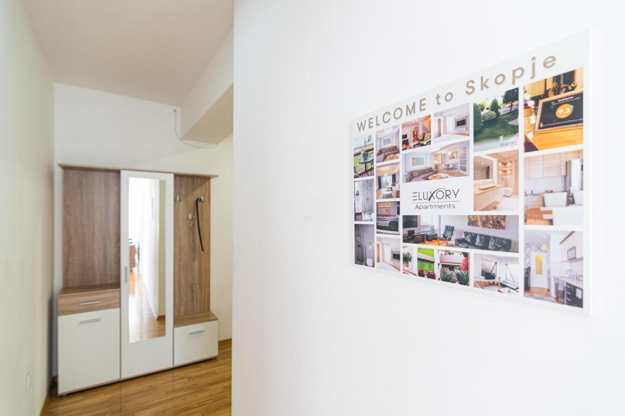 Skopje Eluxory Apartments Екстериор снимка